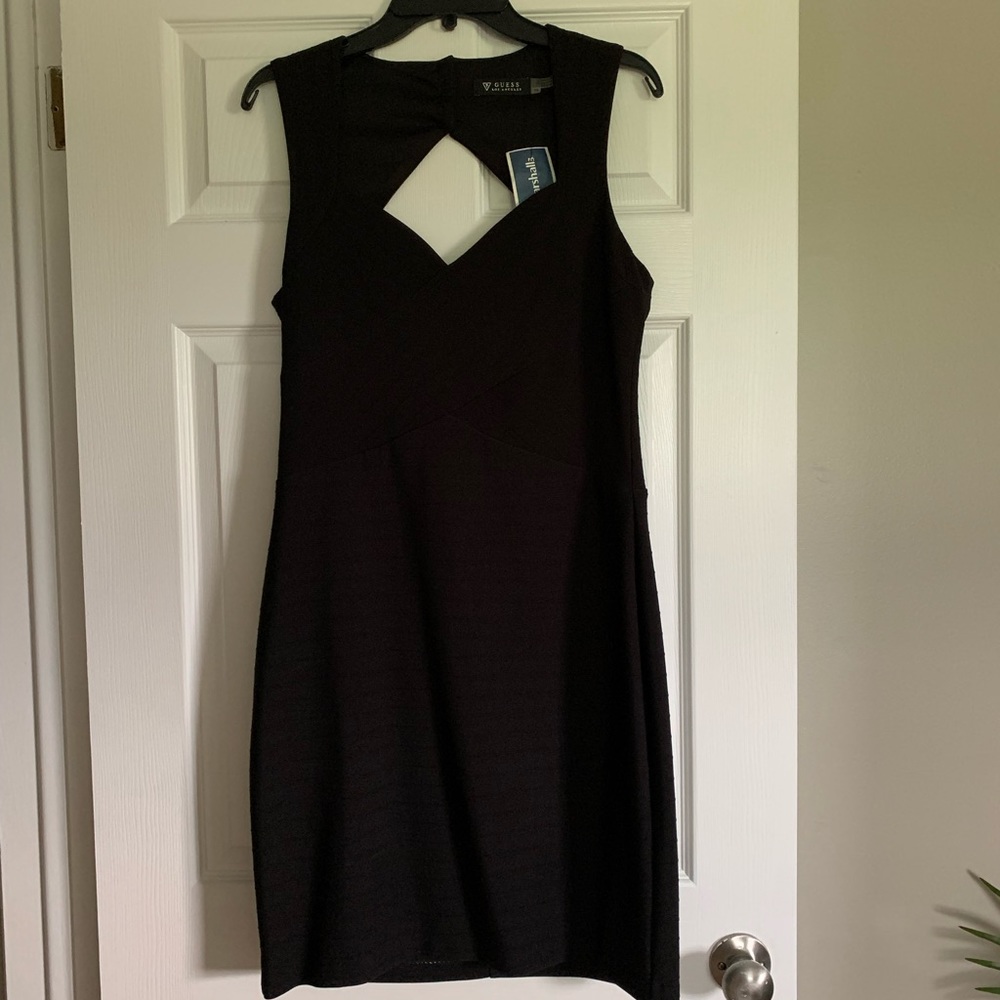 NWT Guess Black Bandage Bodycon Dress